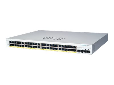 CBS220 SMART 48-PORT GE POE 4X  1G SFP - Código: CBS220-48P-4G-NA | Compra en Guadalajara