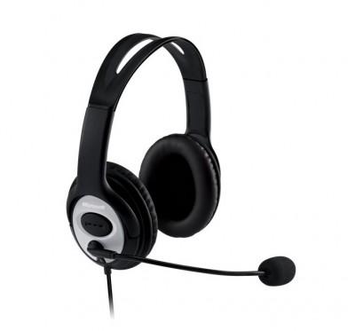 Microsoft LifeChat LX-3000 - Auricular - tamaño completo - cableado - USB - negro - Código: JUG-00013 | Compra en Guadalajara