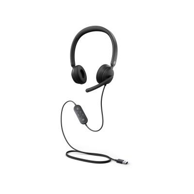 Microsoft Modern USB Headset for Business - Auricular - en oreja - cableado - USB - negro - Certificado para Equipos de Microsoft - Código: 6IG-00001 | Compra en Guadalajara