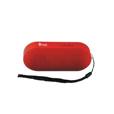 BOCINA STYLOS BLUETOOTH PILDORA ROJA IOS/ ANDROID STSPLX1R - Código: STSPLX1R | Compra en Guadalajara