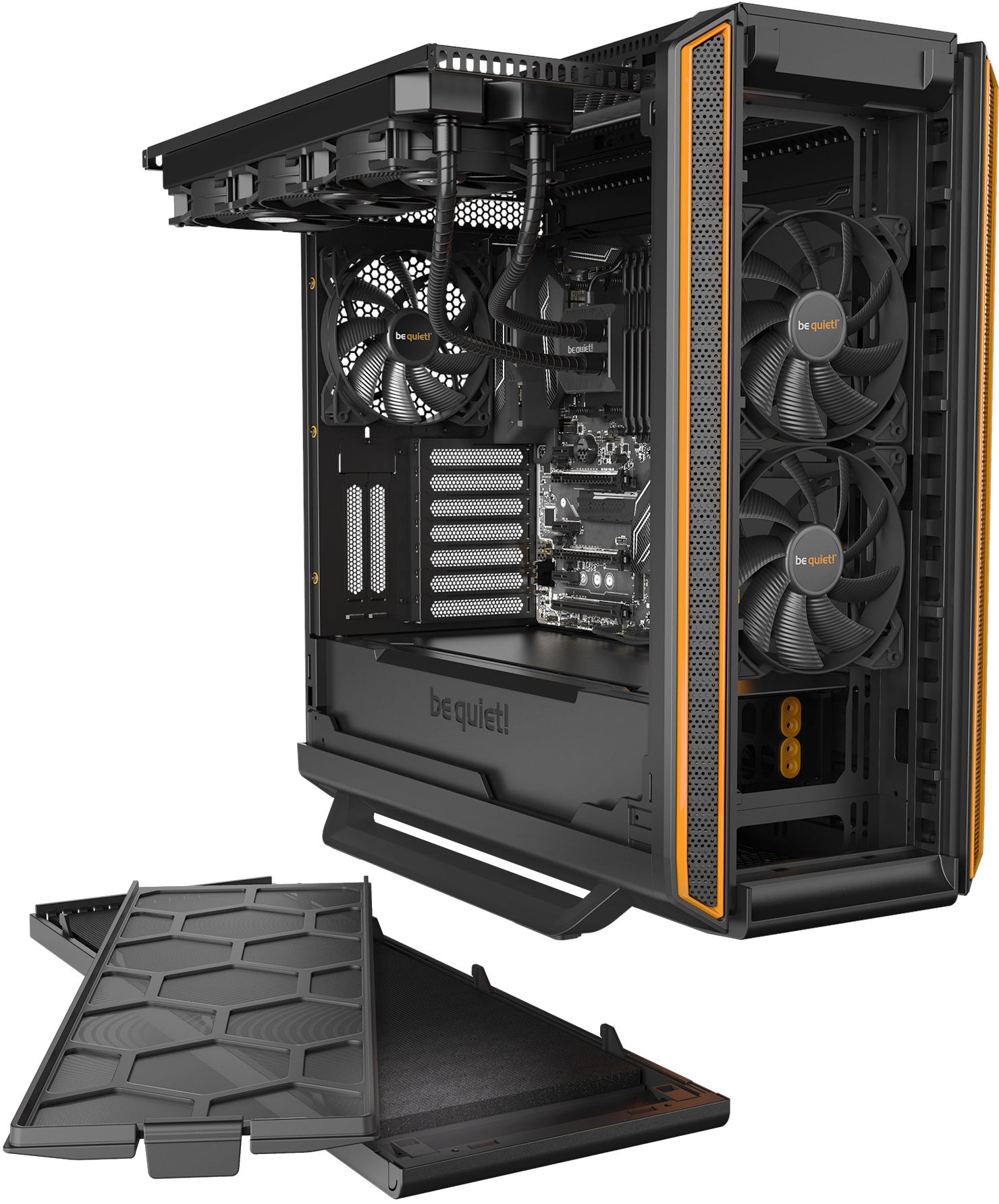 be quiet SILENT BASE 801 orange OPENBOX OPENBOXBGO28 - Código: OPENBOXBGO28 | Compra en Guadalajara