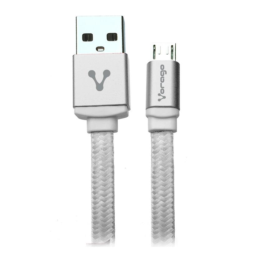 CABLE VORAGO USB 2.0 A MICRO USB 1 METROS BLANCO CAB-113-WH CAB-113_BLANCO - Código: CAB-113_BLANCO | Compra en Guadalajara