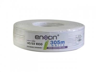 CABLE DE ALARMA ENSON SERIE ECO  MULTIFILAR 4C 22 AWG BOBINA DE 305 - Código: 32202W305 | Compra en Guadalajara