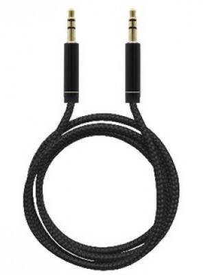 Cable De Stereo De Nylon BROBOTIX 651336 Cable De Stereo De Nylon 651336 BROBOTIX MACHO - MACHO 1 M NEGRO - Código: 651336 | Compra en Guadalajara