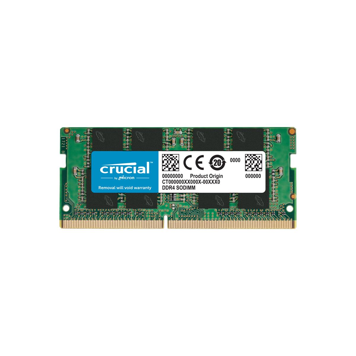 MEMORIA SODIMM DDR4 CRUCIAL BASICS CB16GS2666 16GB 2666MHZ CB16GS2666 - Código: CB16GS2666 | Compra en Guadalajara