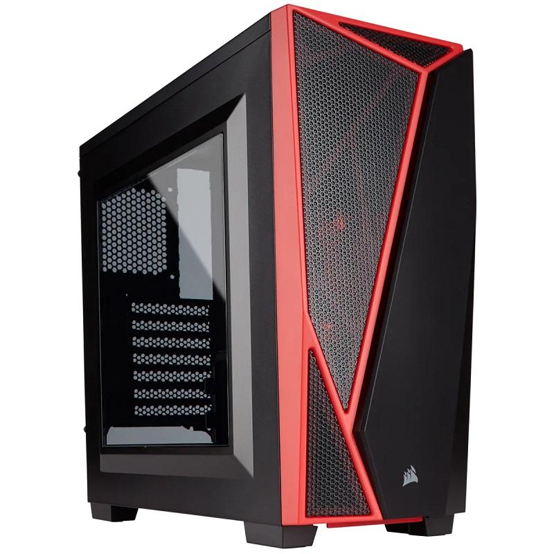 OPEN BOXGABINETE CORSAIR SPEC-04 BLACK/RED ATX CC-9011107-WW - Código: CC-9011107-WW | Compra en Guadalajara