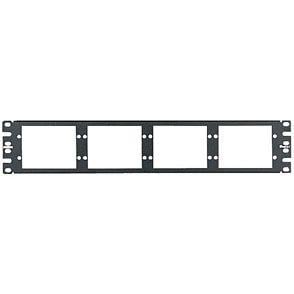 Patch Panel de Fibra Óptica Para 8 Placas Acopladoras FAP o FMP Color Negro 2UR CFAPPBL2 - Código: CFAPPBL2 | Compra en Guadalajara
