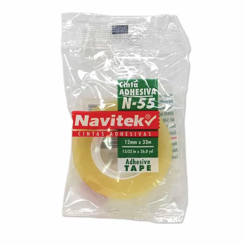 CINTA Adhesiva NAVITEK N55 CORTE FACIL 12X33 mm 80551203300 PZAS/ CAJA 288 Piezas por caja - Código: 8055-12033-00 | Compra en Guadalajara