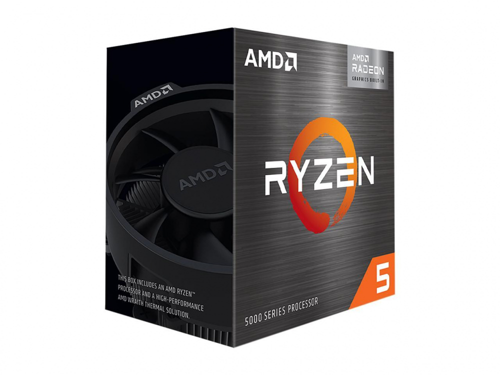 CPU AMD RYZEN 5 5600G RADEON GRAPHICS AM4 (100-100000252BOX)(ED) - 100-100000252BOX(ED)
