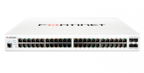 48 Ports FortiSwitch148FFPOE is a performance/price competitive L2 management switch with 48x GE port 4x - Código: FS-148F-FPOE | Compra en Guadalajara