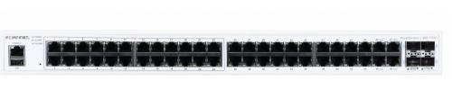 48 Ports FortiSwitch148FPOE is a performance/price competitive L2 management switch with 48x GE port 4x SF - Código: FS-148F-POE | Compra en Guadalajara