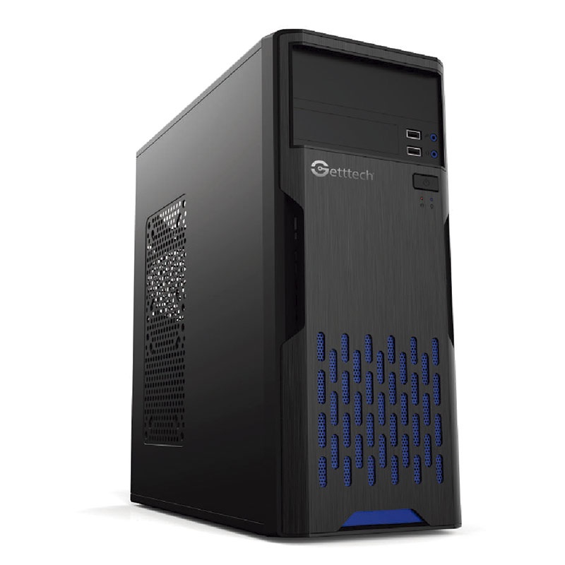 ED GABINETE GETTTECH GG-1801 ATX FUENTE 500W 1 VENT 2 USB 30 NEGRO - Código: GG-1801(ED) | Compra en Guadalajara