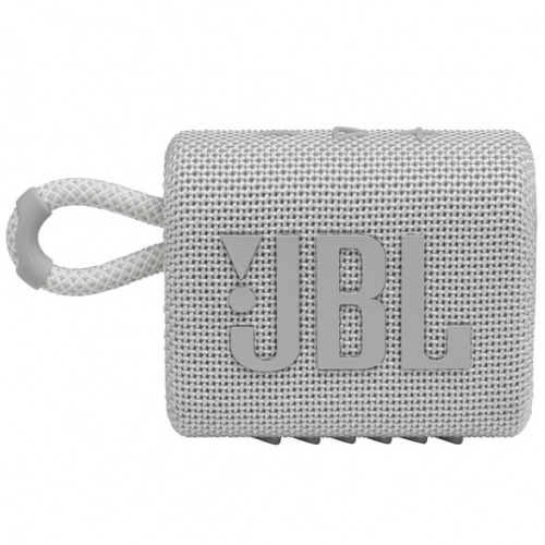 Speaker JBL GO 3 Bluetooh Waterproof White JBLGO3WHTAM - Código: JBLGO3WHTAM | Compra en Guadalajara