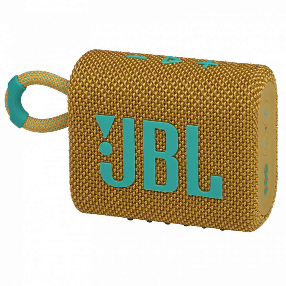Speaker JBL GO 3 - 5 HOURS battery waterproof Yellow JBLGO3YELAM - Código: JBLGO3YELAM | Compra en Guadalajara