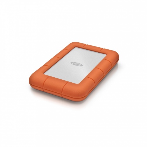 DISCO SSD EXT PORTATIL USB-C  2TB 5Y RUGGED NVME SSD LACIE - Código: STHR2000800 | Compra en Guadalajara