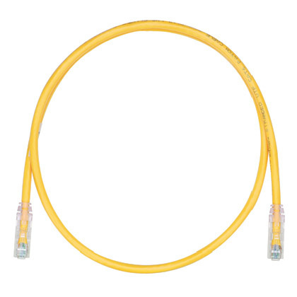 Cable de Parcheo TX6 UTP Cat6 24 AWG CM Color Amarillo 40 ft UTPSP40YLY - Código: UTPSP40YLY | Compra en Guadalajara