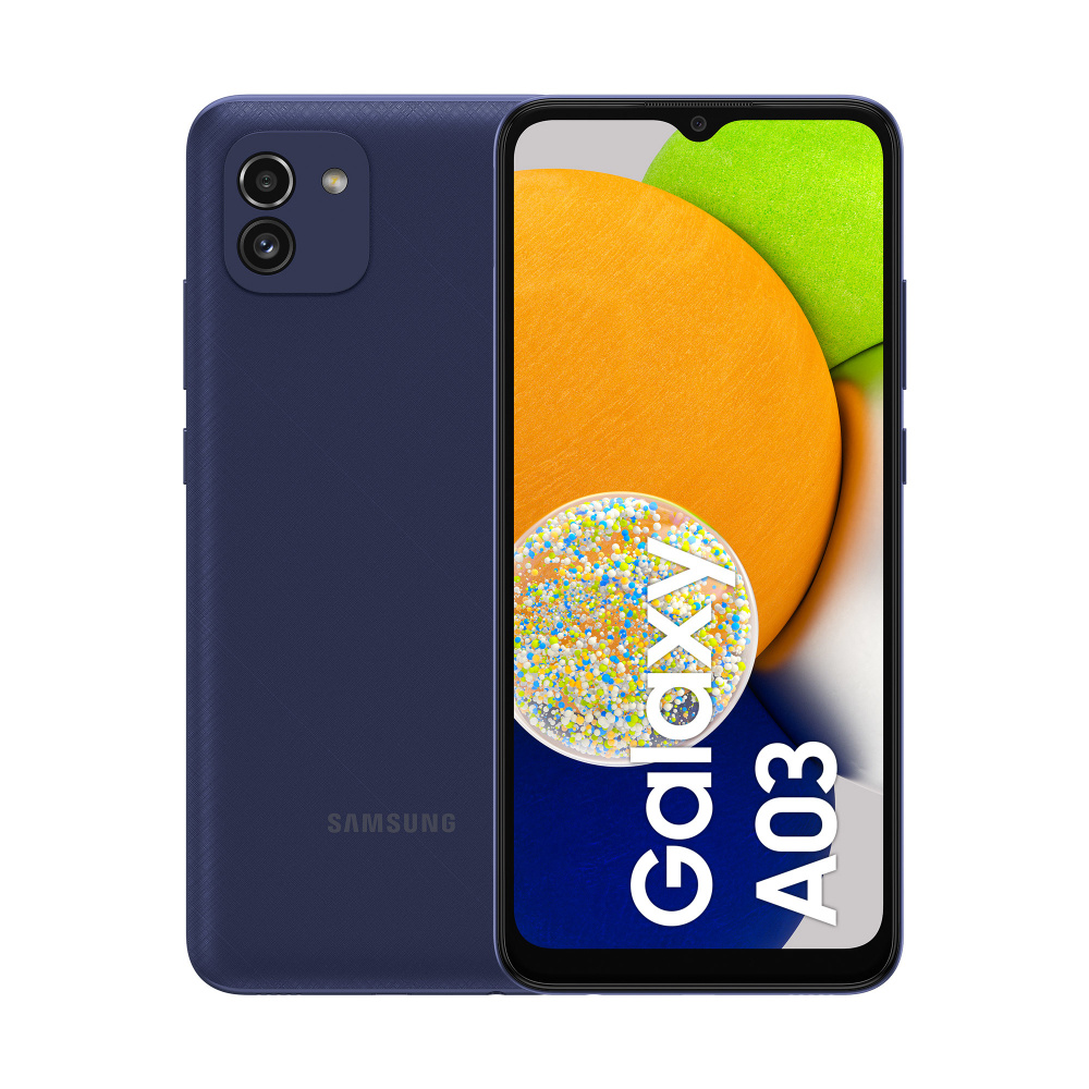 GALAXY A03 SM-A035 4128 AZUL SM-A035MZBFLTM - Código: SM-A035MZBFLTM | Compra en Guadalajara
