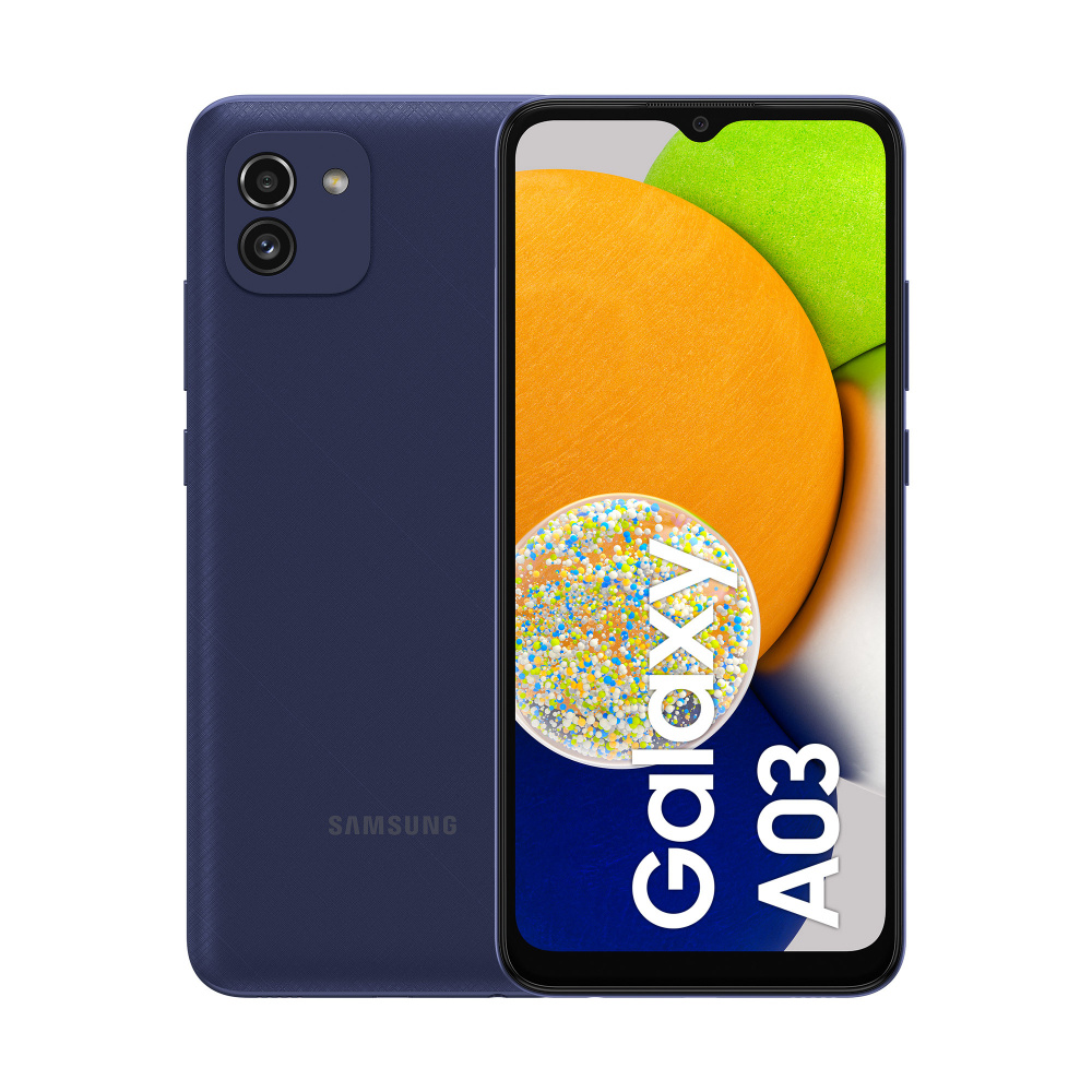 Galaxy A03 SmA035 4128 Azul SM-A035MZBFLTM - SM-A035MZBFLTM