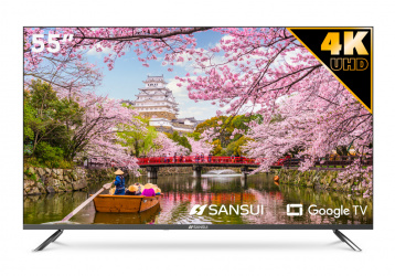 SANSUI PANTALLA SANSUI 55 INC  4K SMART GOOGLE TV - Código: SMX55VAUG | Compra en Guadalajara