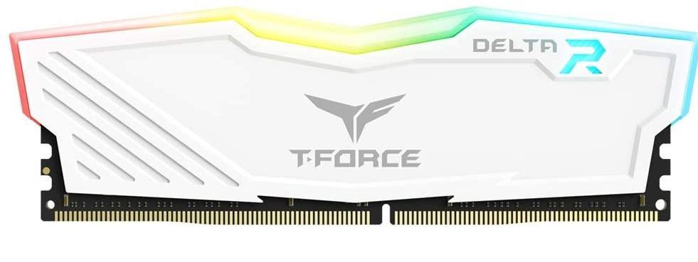 MEMORIA DIMM DDR4 TEAMGROUP TF4D48G3200HC16F01 DELTA R 8GB 1X8GB 3200MHZ CL16 WHITE - Código: TF4D48G3200HC16F01 | Compra en Guadalajara