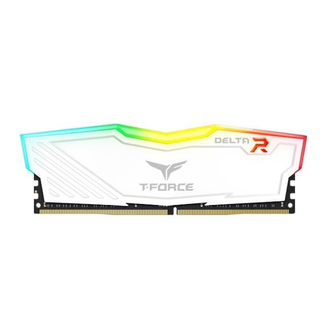 MEMORIA DIMM DDR4 TEAMGROUP TF4D48G3600HC18J01 DELTA R 8GB 1X8GB 3600MHZ CL18 BLANCO - Código: TF4D48G3600HC18J01 | Compra en Guadalajara