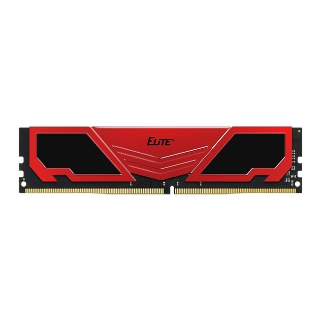 MEMORIA RAM DIMM TEAMGROUP ELITE PLUS 8GB DDR4 2666MHZ PC4 21300 12 V NEGRO ROJO TPRD48G2666HC1901 - Código: TPRD48G2666HC1901 | Compra en Guadalajara