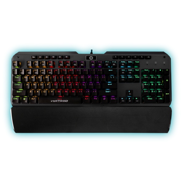 Vortred V-930037 Teclado Juego USB QWERTY Negro V-930037 - Código: V-930037 | Compra en Guadalajara