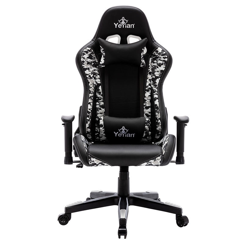 ED SILLA GAMING YEYIAN YFRS-051820 RYUJI SNOW CAMOPOL/NYL SOPORTA150KG - Código: YFRS-051820(ED) | Compra en Guadalajara