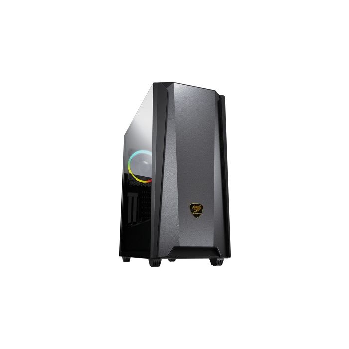 Cougar - MX660 Iron - Mid tower - ATX / Mini ITX / micro ATX - Black - Código: 385BMS0.0006 | Compra en Guadalajara