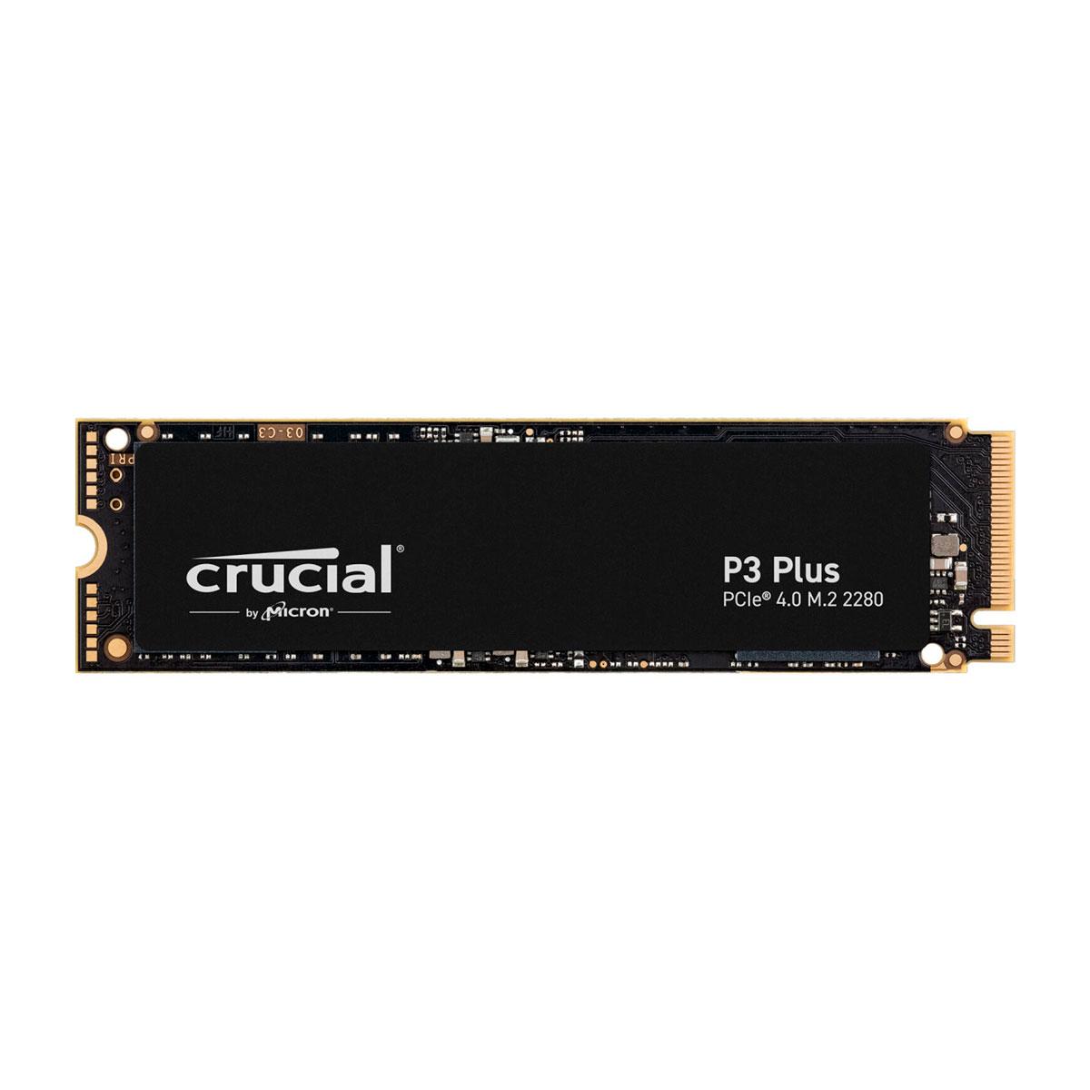 UNIDAD SSD M.2 CRUCIAL 1TB CT1000P3PSSD8 P3 PLUS PCIE 4.0 CT1000P3PSSD8 - Código: CT1000P3PSSD8 | Compra en Guadalajara