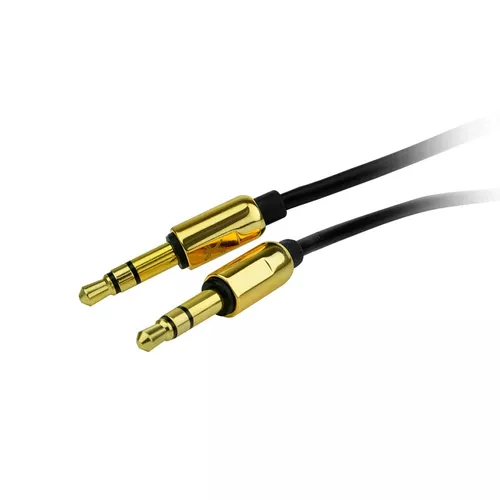 Perfect Choice 1m 3.5mm Cable De Audio 35mm Negro PC-101628 - Código: PC-101628 | Compra en Guadalajara