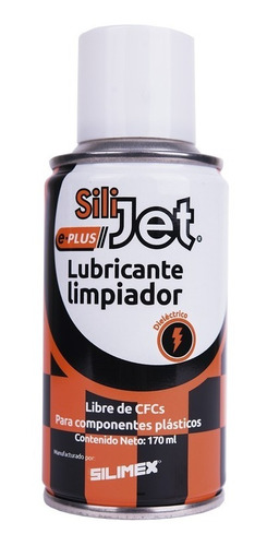 LIMPIEZA LUBRICANTE SILIMEX SILIJET-E-PLUS LIMP/DE COMPONENTE 170ML SILIJET - Código: SILIJET | Compra en Guadalajara