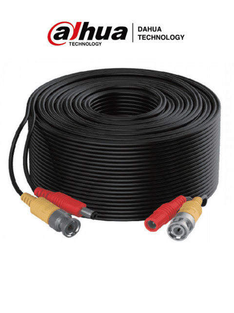 DAHUA DH-PFM942I-20-5 - CABLE DE 20 METROS ARMADO PARA VIDEO Y ENERGÍA/ PARA CAMARAS HASTA 4K/ CON CONECTORES BNC Y DE ENERGÍA/ USO EXTERIOR E INTERIOR/ COBRE DE ALTA PUREZA/ SOPORTA AHD/CVI/TVI/CVBS/ DHT2680003 - Código: DHT2680003 | Compra en Guadalajara