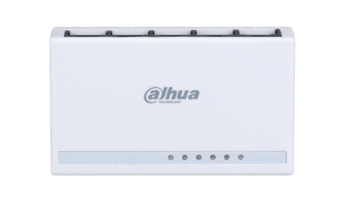 DAHUA DH-PFS3005-5ET-L - SWITCH PARA ESCRITORIO 5 PUERTOS/ FAST ETHERNET 10/100/ DISEÑO COMPACTO/ CAPA 2/ SWITCHING 1 GBPS/ VELOCIDAD DE REENVIO DE PAQUETES 0.744 MBPS/ DHT1860001 - Código: DHT1860001 | Compra en Guadalajara