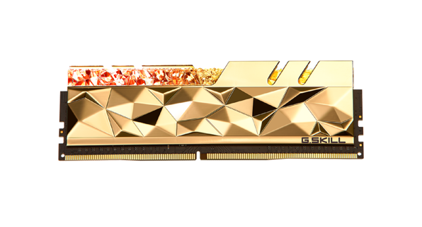 MEM DDR4 GSKILL TRIDENT Z ROYAL ELITE 2X16GB ORO F4-3600C16D-32GTEGC - Código: F4-3600C16D-32GTEGC | Compra en Guadalajara