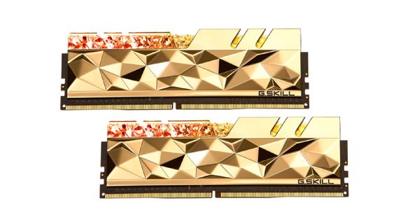 MEM DDR4 GSKILL TRIDENT Z ROYAL ELITE 2X16GB ORO F4-4000C16D-32GTEG - Código: F4-4000C16D-32GTEG | Compra en Guadalajara