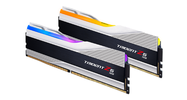 MEM DDR5 GSKILL TRIDENT Z5 2X16GB 5600 Mhz RGB SILVER TIMING 36-36-36-89 F5-5600J3636C16GX2-TZ5RS - Código: F5-5600J3636C16GX2-TZ5RS | Compra en Guadalajara