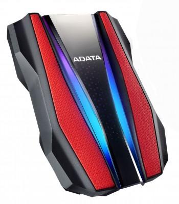 DISCO DURO EXTERNO ADATA AHD770G 1TB ROJO USB 32 RGB RESISTENTE A GOLPES AHD770G 1TU32G1 CRD - Código: AHD770G-1TU32G1-CRD | Compra en Guadalajara