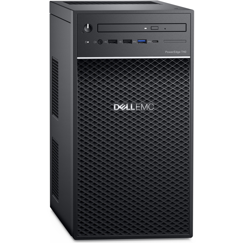 Dell - Server - Tower - 1 Intel Xeon E-2224G / 3.5 GHz - 8 GB DDR4 SDRAM - 1 TB Hard Drive Capacity - T40SNSFY22Q3MX - Código: 210-ASHD | Compra en Guadalajara