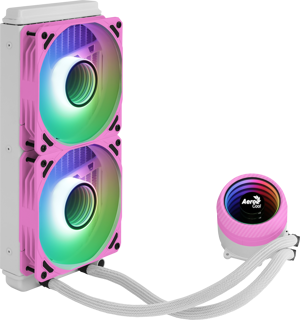 ELIQ AEROCOOL MIRAGE L240 ROSA ARGB 4711099472345 - Código: 4711099472345 | Compra en Guadalajara
