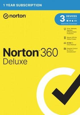 Antivirus NORTON ESD ESD Norton 360 Deluxe 3 Dispositivos 1 Año 21437342 - Código: 21437342 | Compra en Guadalajara