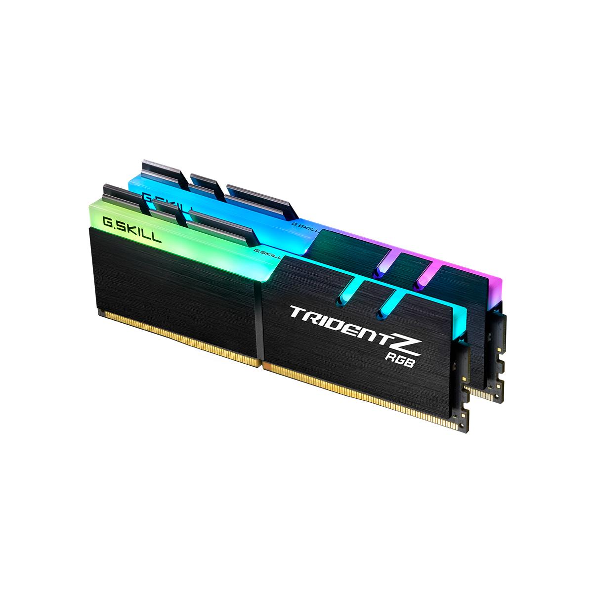 MEMORIA RAM DIMM GSKILL TRIDENT Z RGB 16GB 2X8GB DDR4 3600MH F4-3600C18D-16GTZRX - Código: F4-3600C18D-16GTZRX | Compra en Guadalajara
