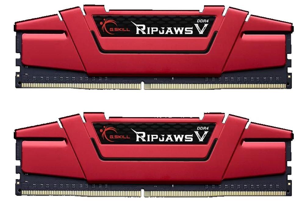 MEM DDR4 GSKILL RIPJAWS V 2X8GB 3600Mhz ROJO F4-3600C19D-16GVRB - Código: F4-3600C19D-16GVRB | Compra en Guadalajara