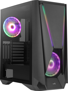 AeroCool - Mid tower - All black - Código: 4710562755930 | Compra en Guadalajara