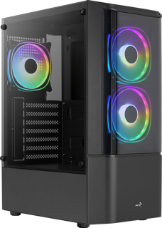 AeroCool - Quantum G - Mid tower - ATX / Mini ITX / micro ATX - Black - Código: 4710562758528 | Compra en Guadalajara