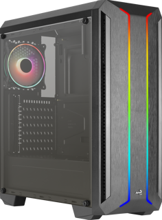 GAB AEROCOOL SKYLINE A V2 NEGRO ARGB ATX 4711099472277 - Código: 4711099472277 | Compra en Guadalajara