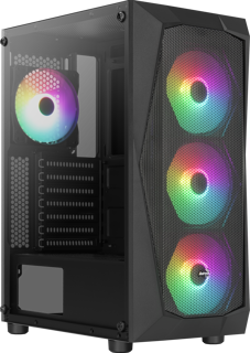 AeroCool - Mid tower - ATX - Black - 4711099472338 - Código: 4711099472338 | Compra en Guadalajara