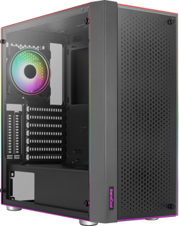 AeroCool - Mid tower - Case Skribble G BK - Código: 4711099472888 | Compra en Guadalajara