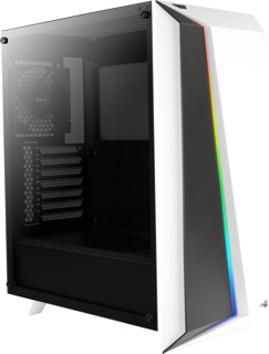 GAB AEROCOOL CYLON PRO CRIST TEMP BLANCO RGB ATX 4718009158924 - Código: 4718009158924 | Compra en Guadalajara