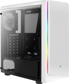 AeroCool - Mid tower - white - Código: 4718009159082 | Compra en Guadalajara